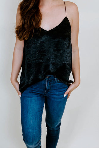 Black Silk Tank