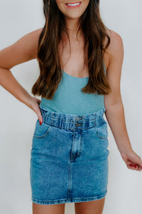 Denim Skirt