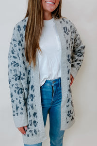 Oversized Leopard Cardi