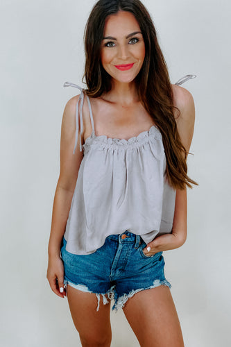 Linen Babydoll Top